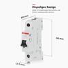 ABB S201-B16 Miniature Circuit Breaker, 1 Pole, Type B, 6/10kA