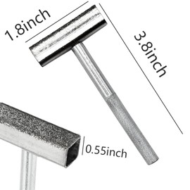 3 Pieces Grinding Wheel Dresser Diamond Grinding Wheel Dresser Stone Dresser Bench Grinder Dressing Tool for Grinding Deburring Wheels, Silver