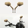 TCMT Rear View Mirrors Fit For Harley Touring Road Glide