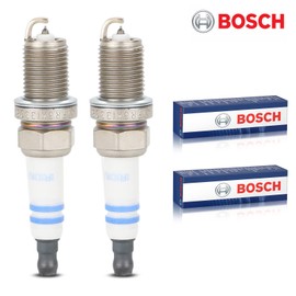 2x Original Bosch 0242240653 Spark Plugs Compatible with A208 A209 C208 C209 C215 CL203 R170 R171 S202 S203 S210 W169 W202 W203 W210 W220i30 S-Type XF XJ XK