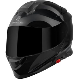Bogotto H271 Flip-Up Helmet, Black, 2XL