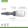 Tovolo Tilt-Up Ice Cream Spade, Charcoal – Ergonomic Zinc Alloy