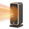 Space Heater 500W PTC Ceramic Low Noise Fast Heating Portable