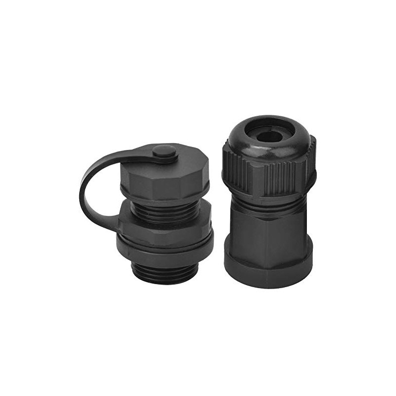 Conector RJ45 Hembra Impermeable para Extensión de Cable de Red