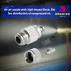 Ohamtes 4 Pieces Orifice Diameter 0.15mm (0.006") G3/16 (10-24 UNC)