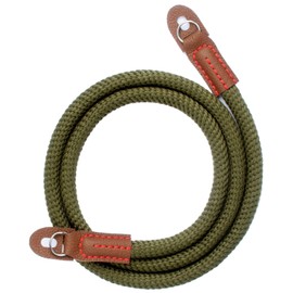 VKO Kameragurt Kamera Tragegurt Baumwoll Nackengurt Schultergurt geeignet für DSLR SLR oder spiegellosen Kameras(Grün)