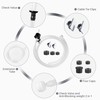 Sink Soap Dispenser, 47" with Check Valve Extension Tube Kit,