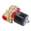 Solenoid Valve Brass Electric 2 Way 1/2in Normally Closed for