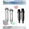 W10359270 W10359269 Dryer Left and Right Side Shafts Kit Fit