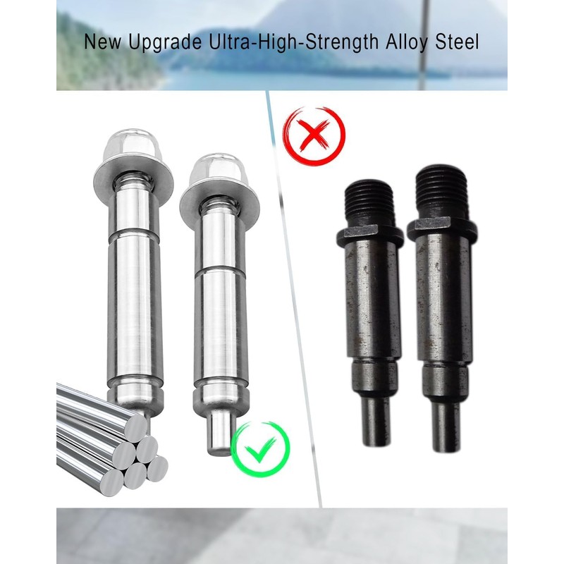 W10359270 W10359269 Dryer Left and Right Side Shafts Kit Fit