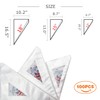 Pastry Bags 100 Pack - Disposable Decorating Bags Thickened Piping