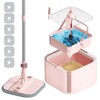 Upgraded Spin Mop and Bucket System Set, Self Separate Clean