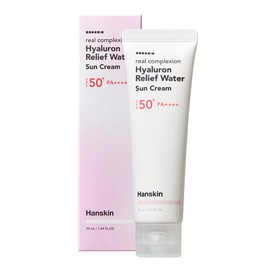 Hanskin Hyaluron Relief Water Sun Cream- SPF50+ PA++++ Güneş Kremi Tüm Cilt Tipleri İçin 50 ml