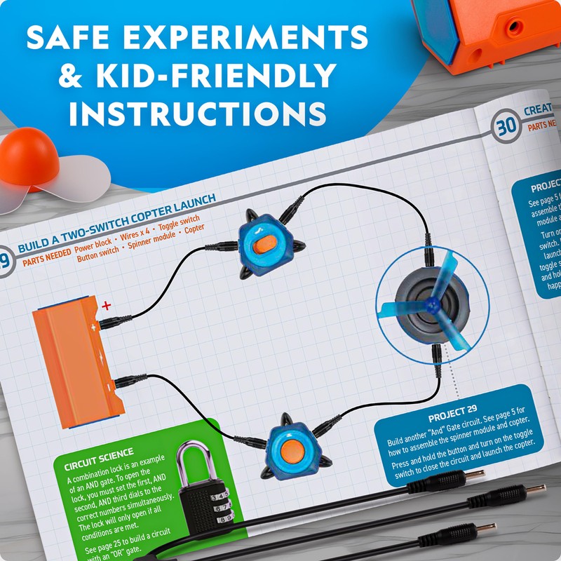 NATIONAL GEOGRAPHIC Circuit Maker Kit - Electronics Kit for Kids