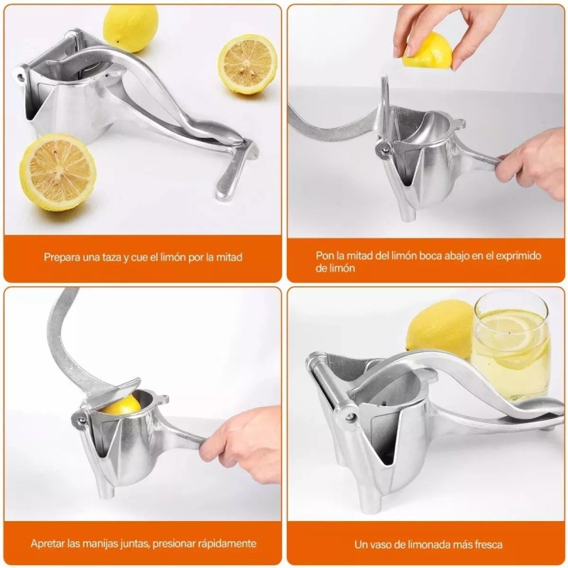 Clicmania Exprimidor Manual De Naranjas Jugo Fruta Bebidas Extractor