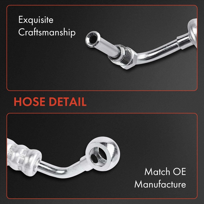 A-Premium Power Steering Pressure Line Hose Assembly Compatible with Nissan