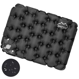 ONTYZZ Inflatable Seat Cushion for Stadium Portable Travel Cushion Lightweight Camping Cushions Waterproof Air Cushion Foldable Outdoor Cushion for Bench Beach Lawn Floor