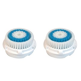 Clarisonic Deep Pore Facial Cleansing Brush Head Replacement | Compatible with Mia 1, Mia 2, Mia Fit,Smart Profile Uplift and Alpha Fit X, 2 Pack
