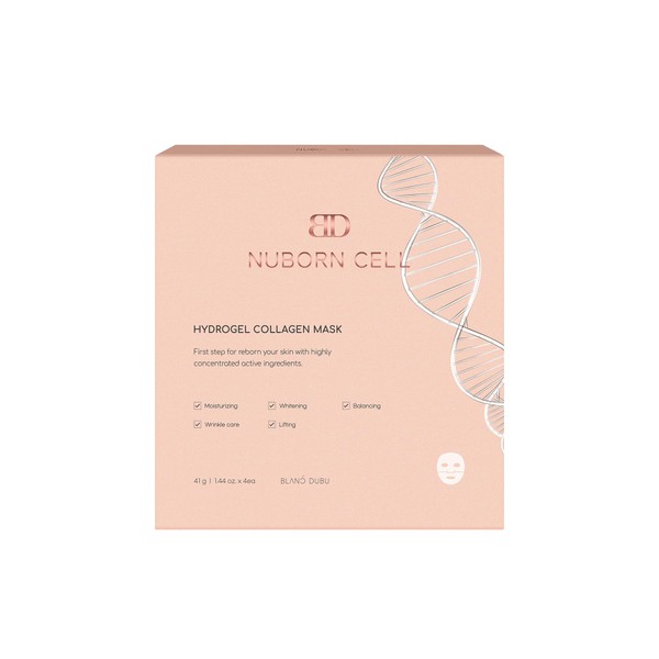 BLANC DUBU Nuborn Cell Hydrogel Collagen Mask | Advanced Stem