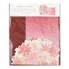 Greeting Life Autumn Autumn Cards Flower Pop-Up Cosmos LY-44 Pink
