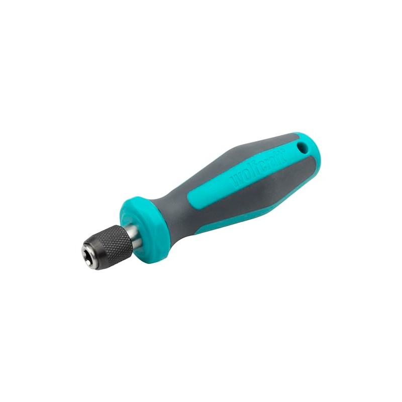 wolfcraft Hand Screwdriver With Bit Socket I 1240000 I For