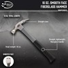 Dead On Tools-16oz Smooth Face Fiberglass Hammer,(DOHFG16S13)