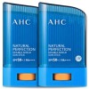 AHC 내추럴 퍼펙션 더블 자외선차단 선스틱 22g 2개 PA++++ AHC Natural Perfection Double Sun Stick 22g 2pcs PA++++