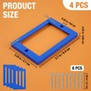 4 PCS 1/4" Single Gang Box Extender, Outlet Box Extender