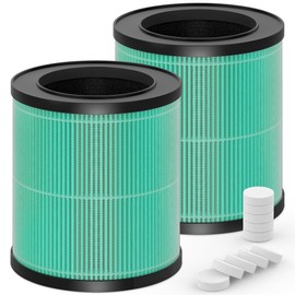MR2566 Filter Compatible With MORENTO MR2566 Air Purifier, Pet Version 2 Pack + 10 Aroma Pads