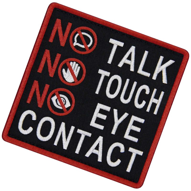 TailWag Planet Service Dog No Talk No Touch No Eye