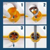 Bestgle 6 Pieces PVC Thread Maker Tool Pipe Threader Plumbing