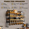 NattyDot Power Tool Organizer Wall Mount Garage Tool Storage 4
