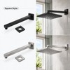 Wall Mounted Shower Head Extension Arm for Rainfall Showers –