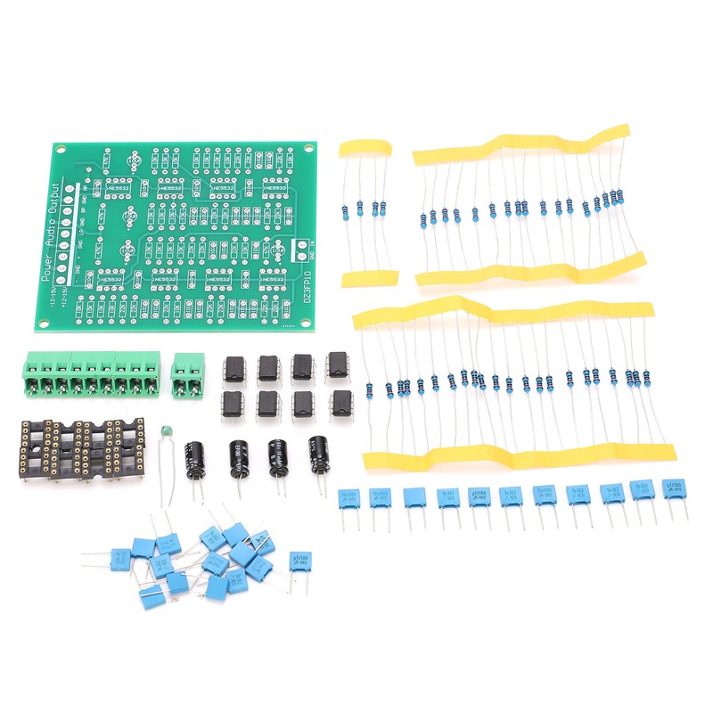 PreAmplifier Module DIY Kit 3-Channel Output NE5532 Op Amp Dual