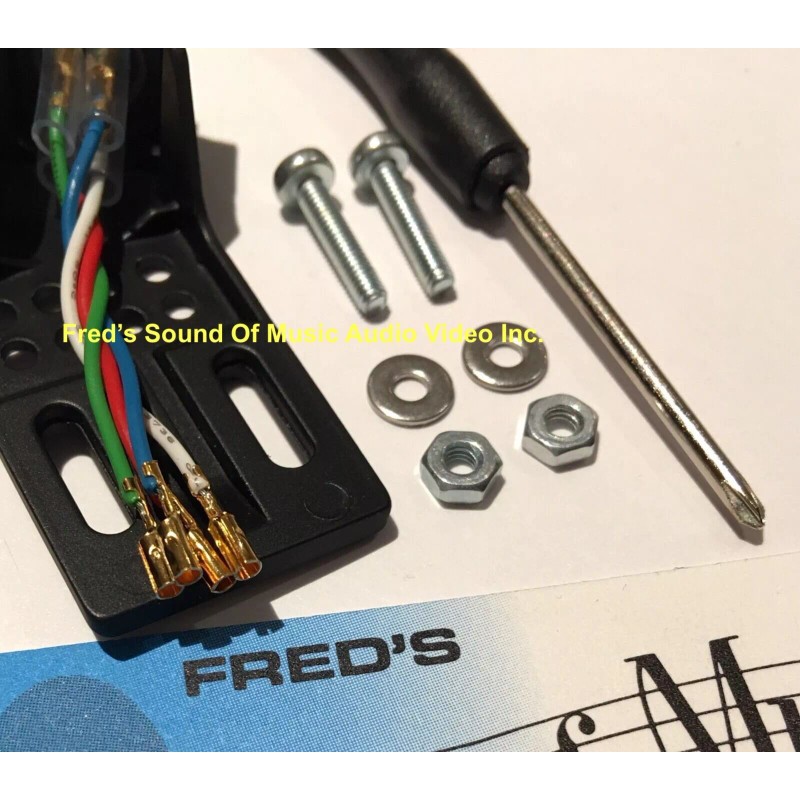 Denon NEW GENUINE DENON DP300F TURNTABLE HEADSHELL with SCREW KIT