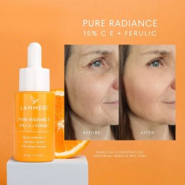 Lanmeri Vitamin C Serum With Ferulic Acid: CE Ferulic Face Serum With 15% Ascorbic Acid