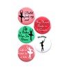 5 Pack - Dance Lovers Tap Ballet Jazz Pinback Button