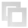 rhinocables Finger Plate Surround for Single Light Switch faceplate or