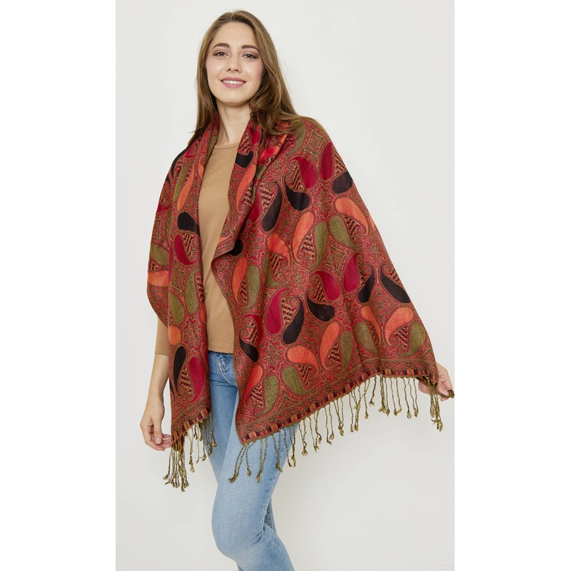 Van Der Rich ® - Pashminas Scarf (50% Cotton, 50%
