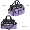 ZIOZERTT Cleaning Caddy Bag,Large Cleaning Supplies Organizer with Handle for