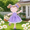 Gloveleya Baby Girl Gifts Soft Plush Doll – Lavender Daisies