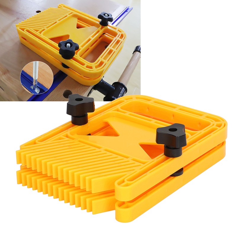 Feather Board Featherboard Plastic Extended Safe Protection for Table Saw