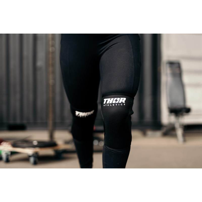Thor Athletics Knee Support for Weightlifting, Powerlifting, Bodybuilding, Crossfit, Fitness,