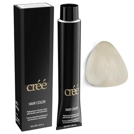 Cree Professional Permanent Hair Color, 100ml - 3.4 fl.oz. (Hair color 1000)
