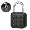 mizikuu Electronic Combination Lock, 6 Digit Smart Lock Weatherproof Locker