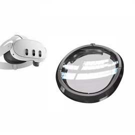 PSI 1 Prescription Lens for Oculus Meta Quest 3 Glasses, Inserts Compatible for VR Accessories, Anti Blue Light Myopia SPH:-4.50L