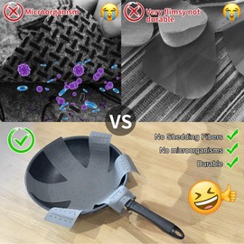 Pot and Pan Protectors for Stacking, Pot Pan Separators Cookware Protector 3 Pack, Dividers Anti-Slip Foldable for Multiple Sizes Pots and Pans Avoid to Scratching or Marring