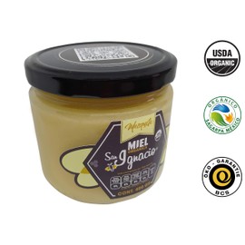 Miel Orgánica San Ignacio 100% Pura USDA Organic MEZQUITE (400 g)