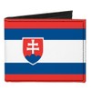Buckle-Down Canvas Bifold Wallet - Slovakia