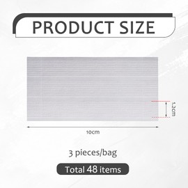 48 Stück Wundnahtstreifen 1.2 * 10cm Wundverschlussstreifen Klammerpflaster Wundverschluss Streifen Notfall Wundverschluss zum Verschließen kleiner Schnitte und Wunden